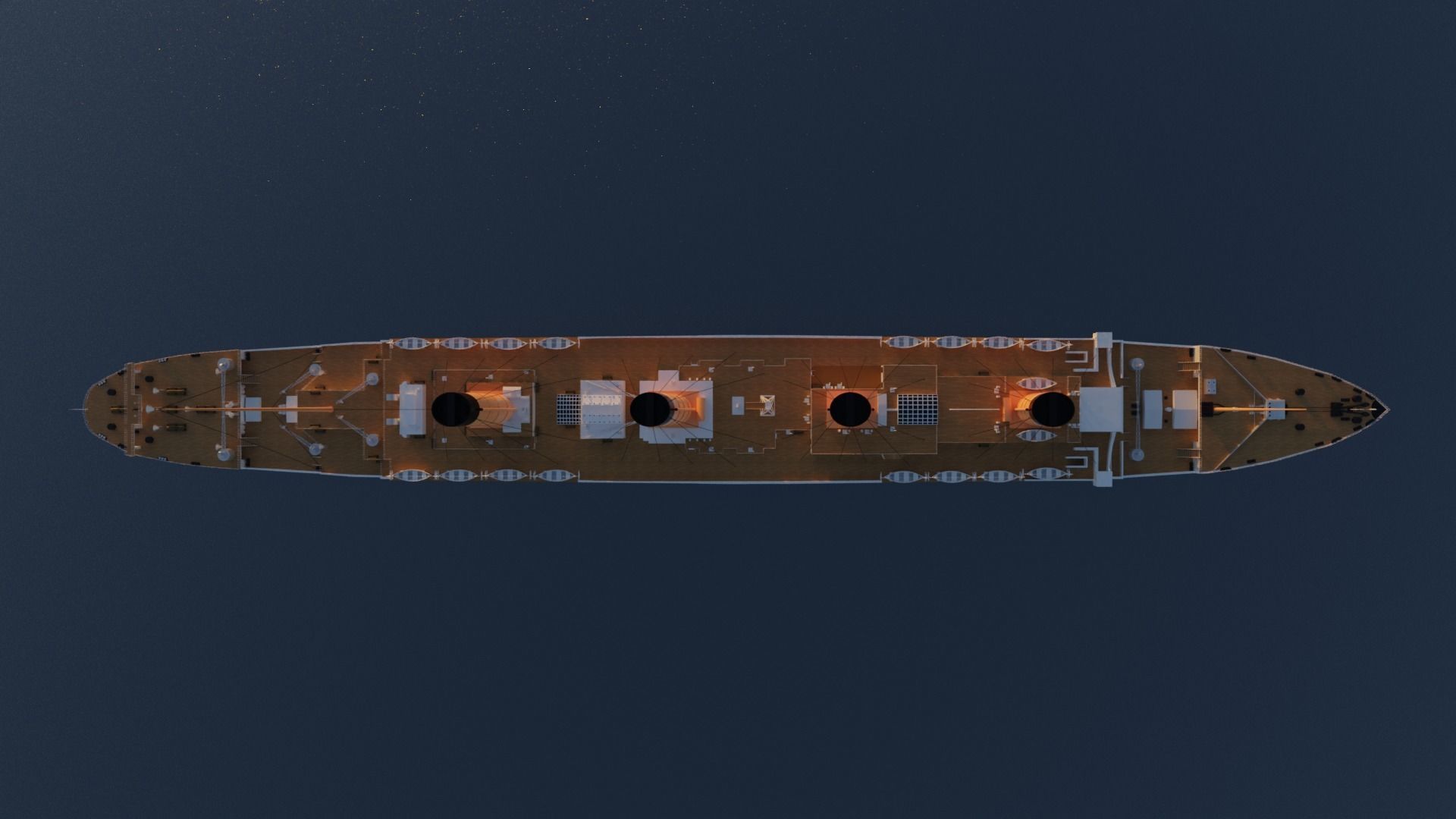 Titanic ship 3D model_3