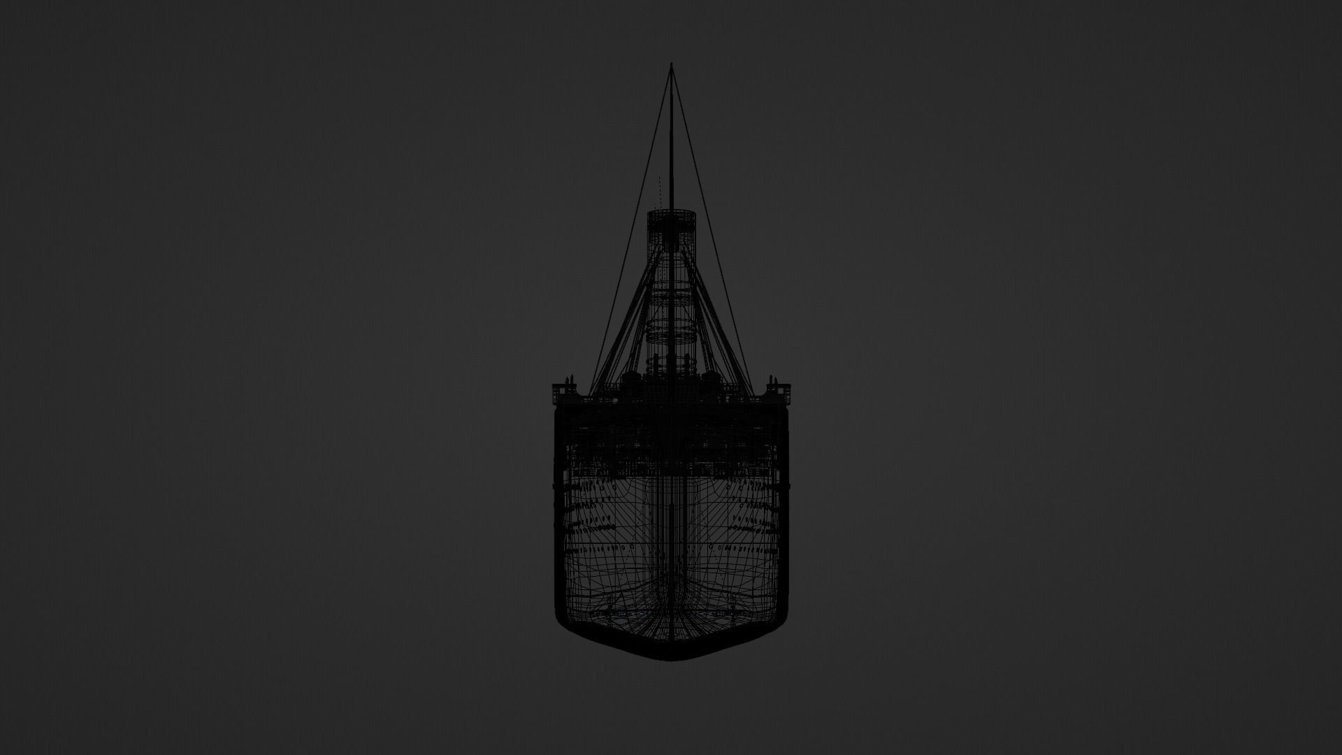 Titanic ship 3D model_10