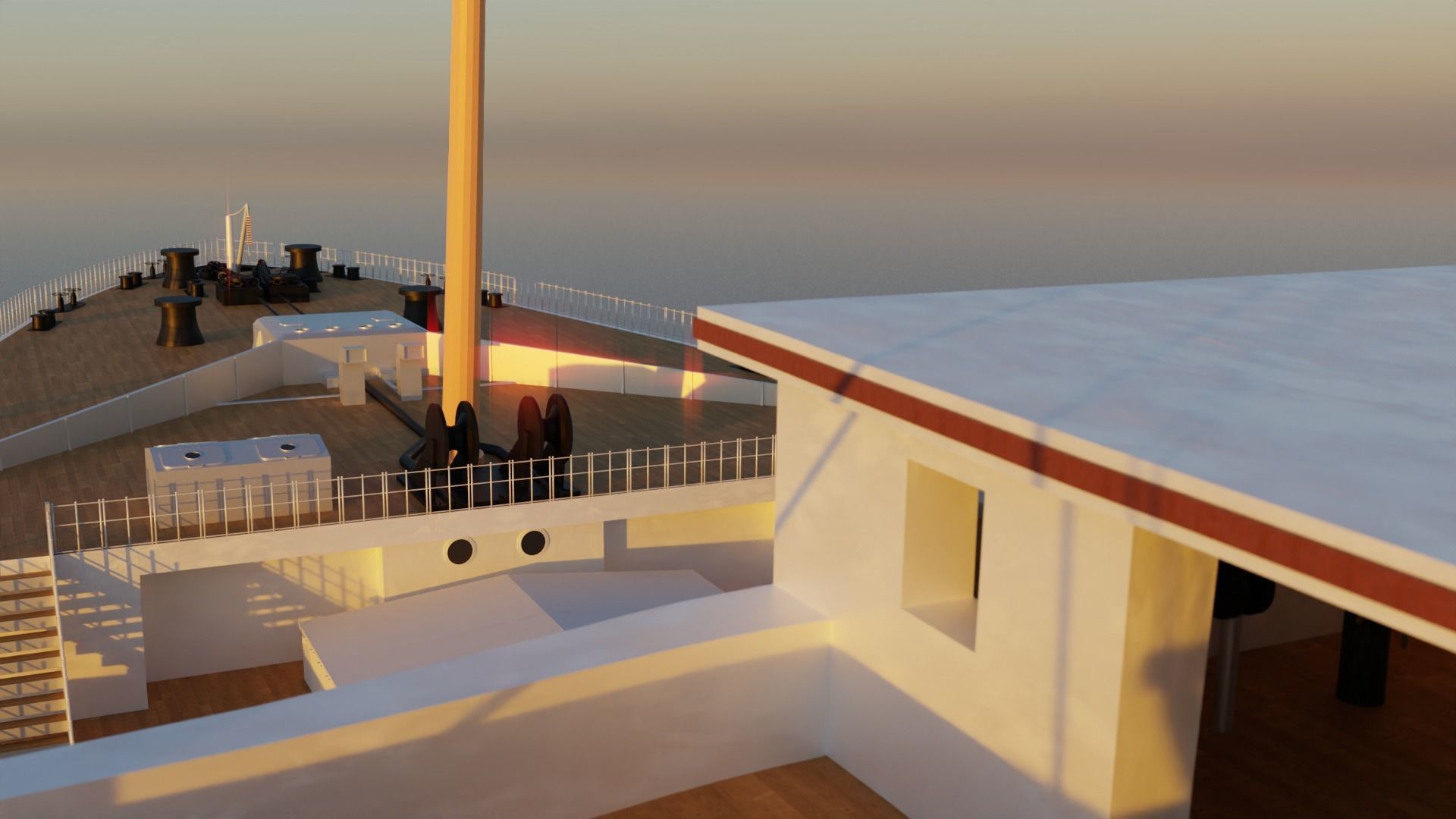 Titanic ship 3D model_5