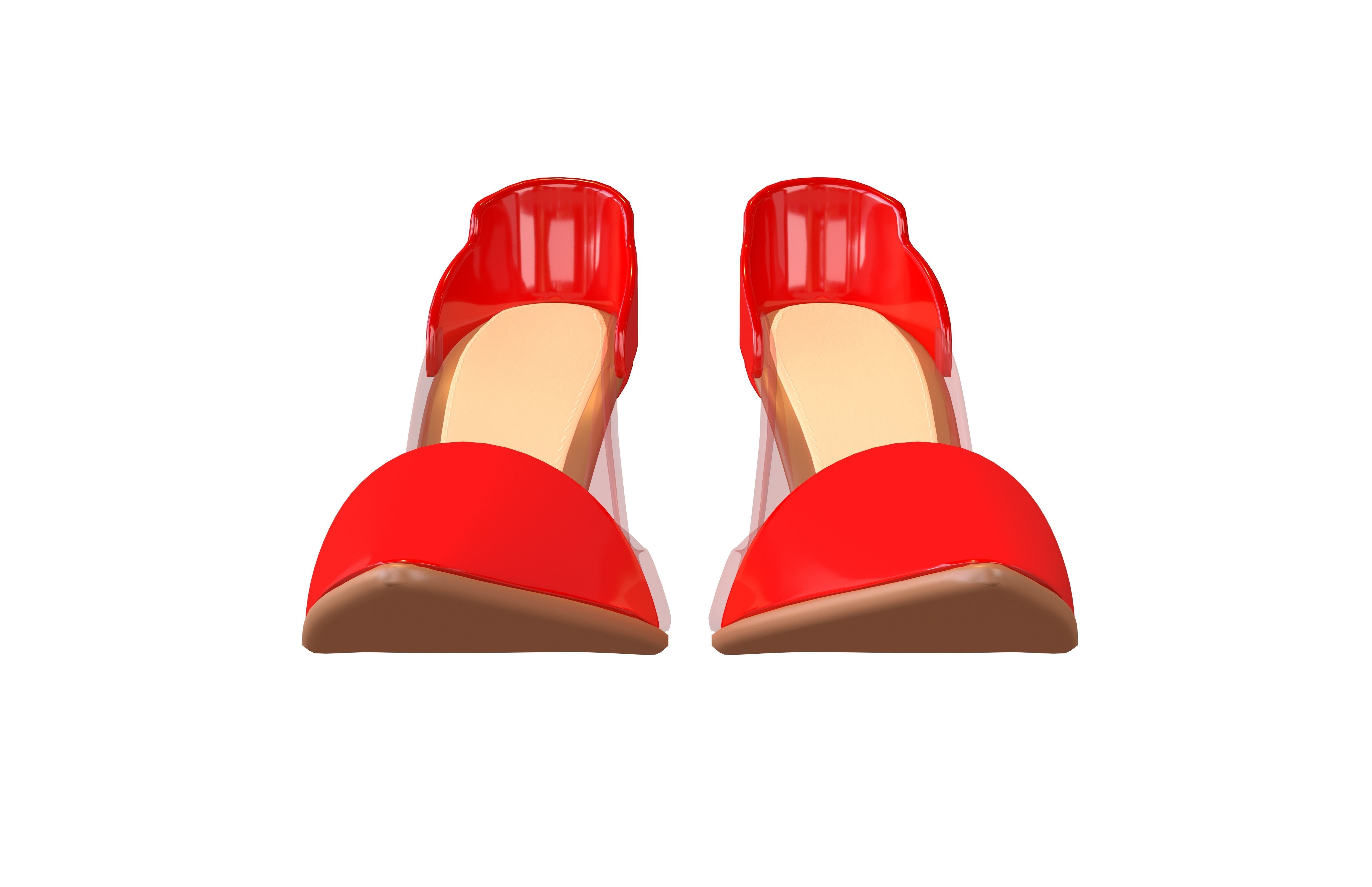 High Heel Pack 02 Low-poly 3D model_22
