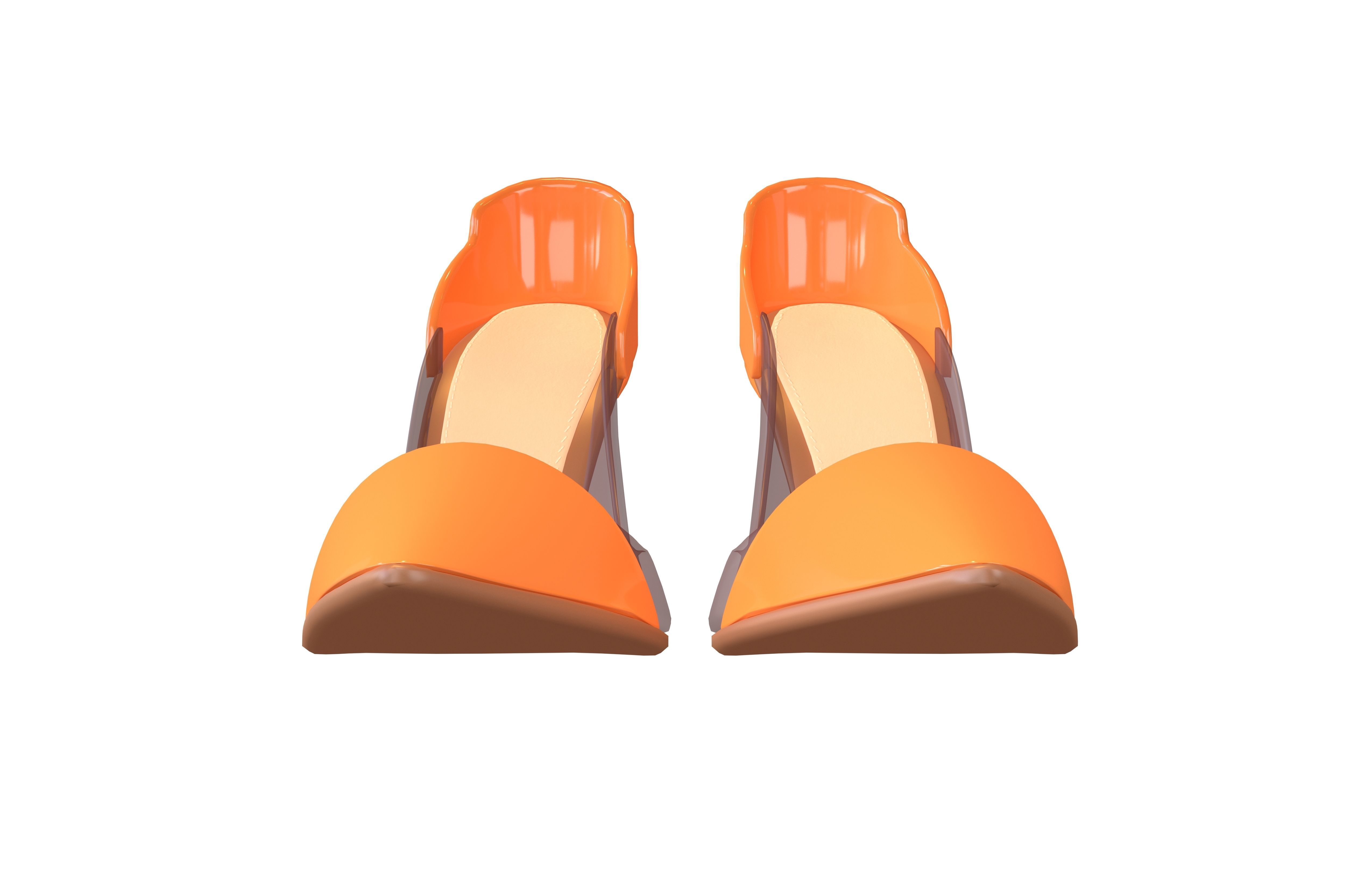 High Heel Pack 02 Low-poly 3D model_29