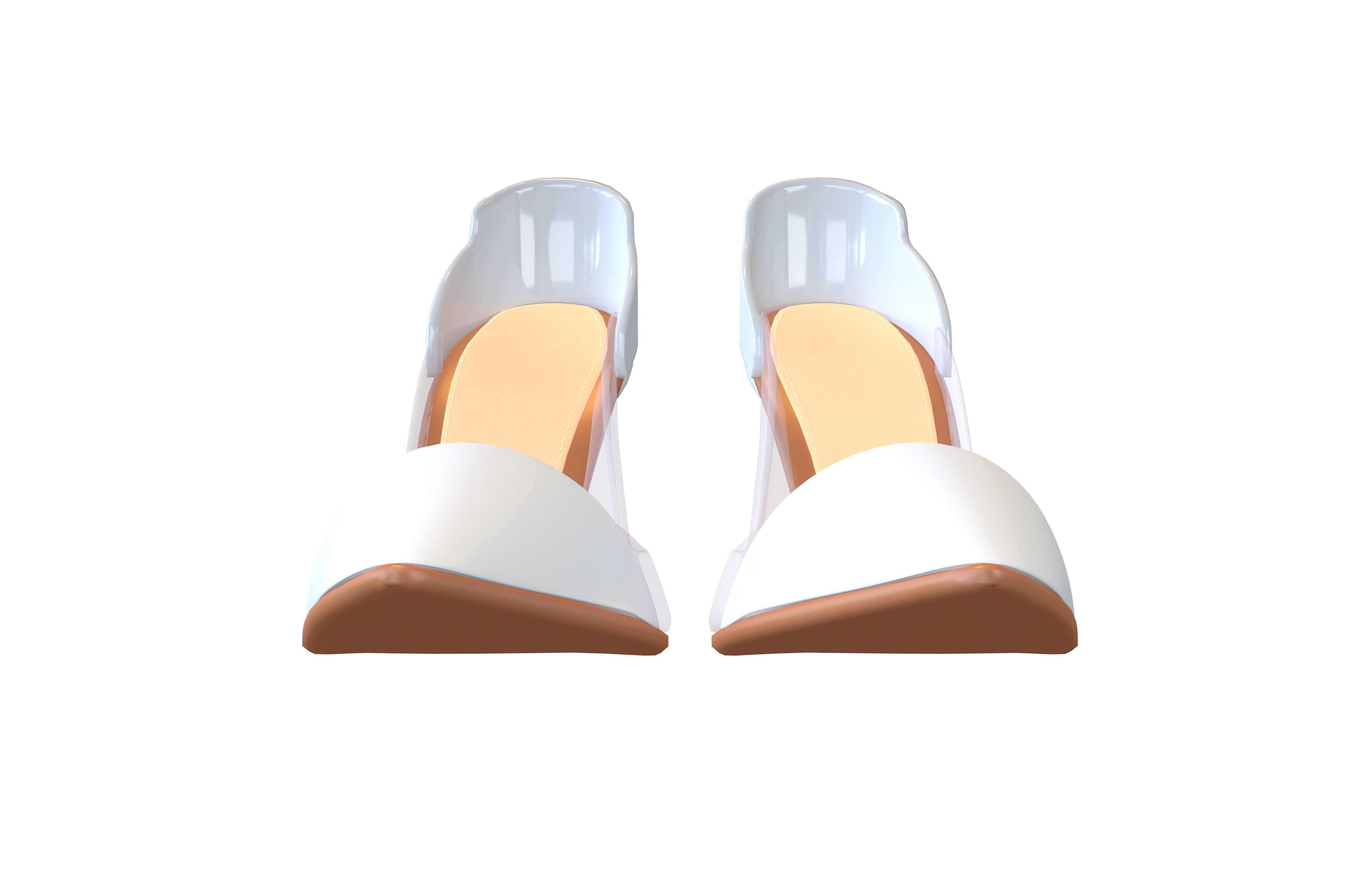 High Heel Pack 02 Low-poly 3D model_1
