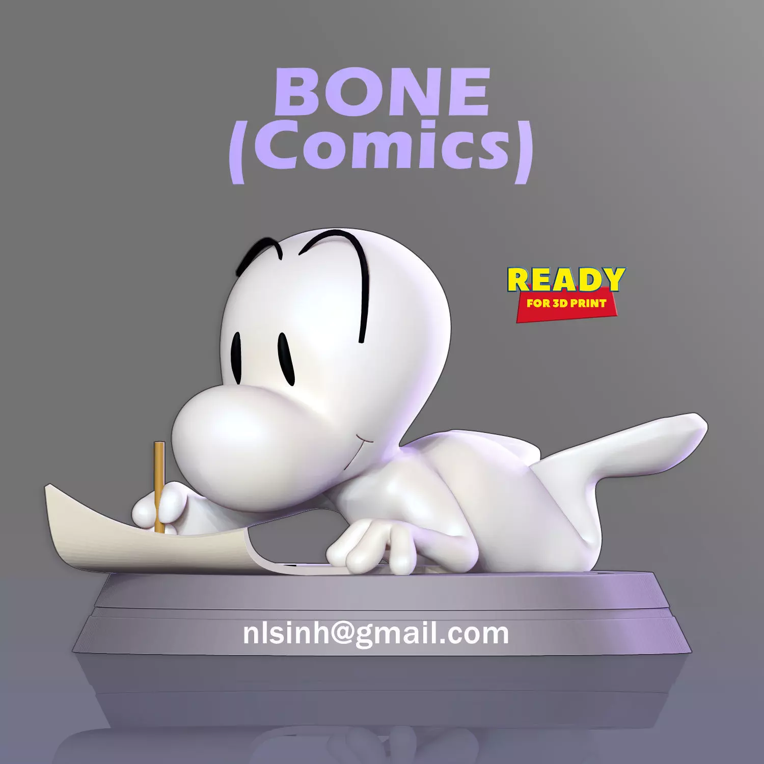 Fone Bone 3D print model