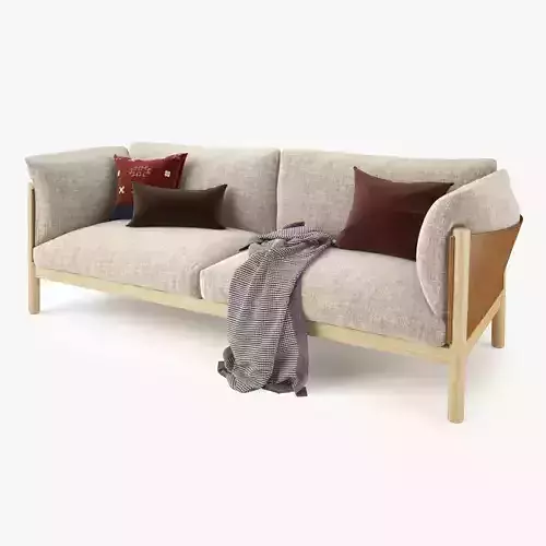 De Padova Yak Two Seater Sofa