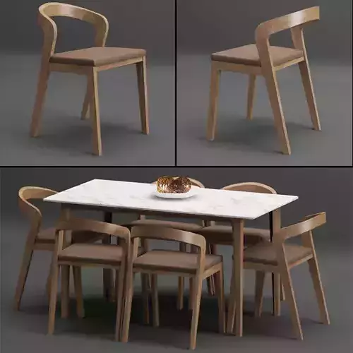 Table Chair set 002