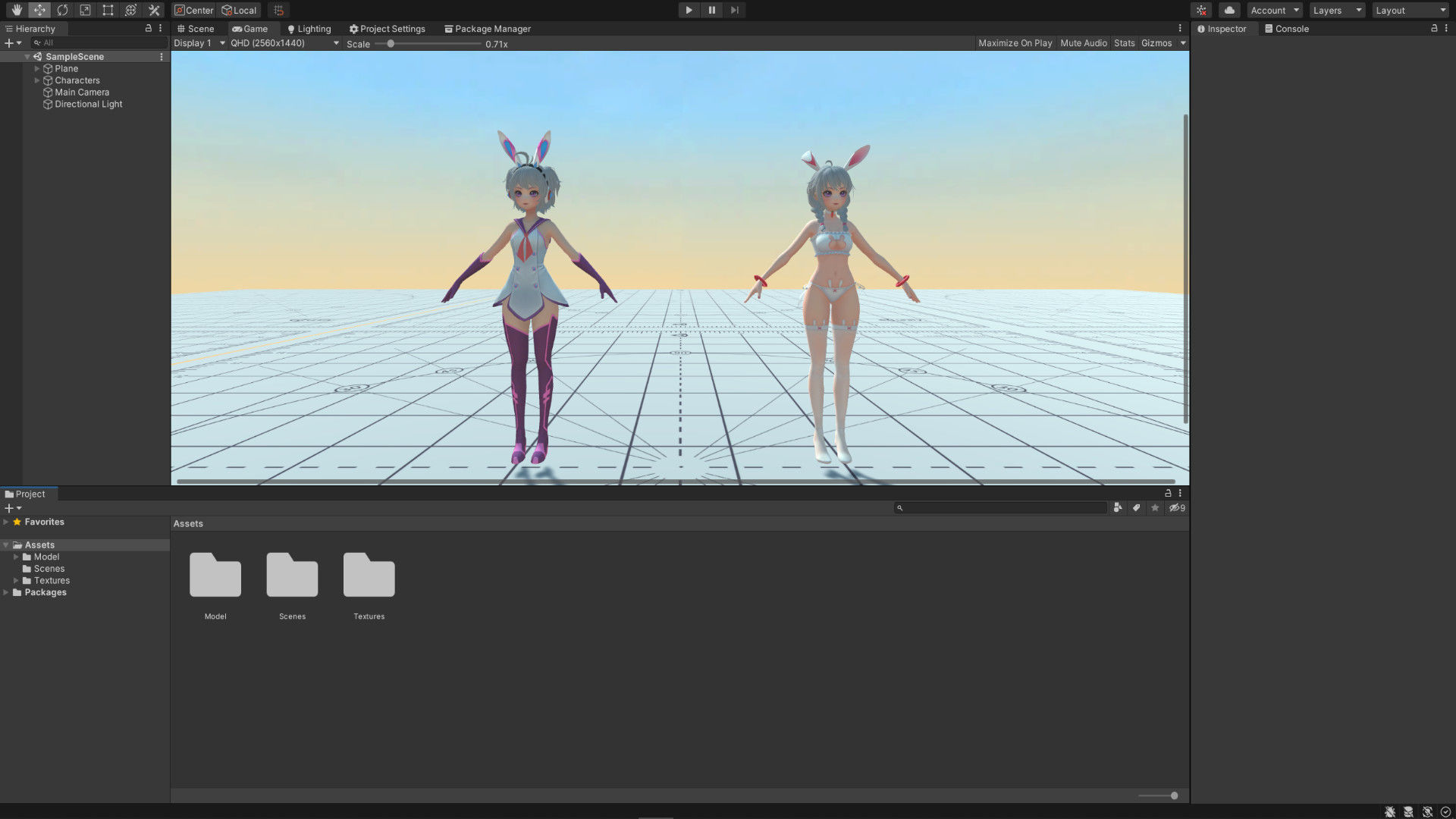 Taran Girl Low-poly 3D model_4