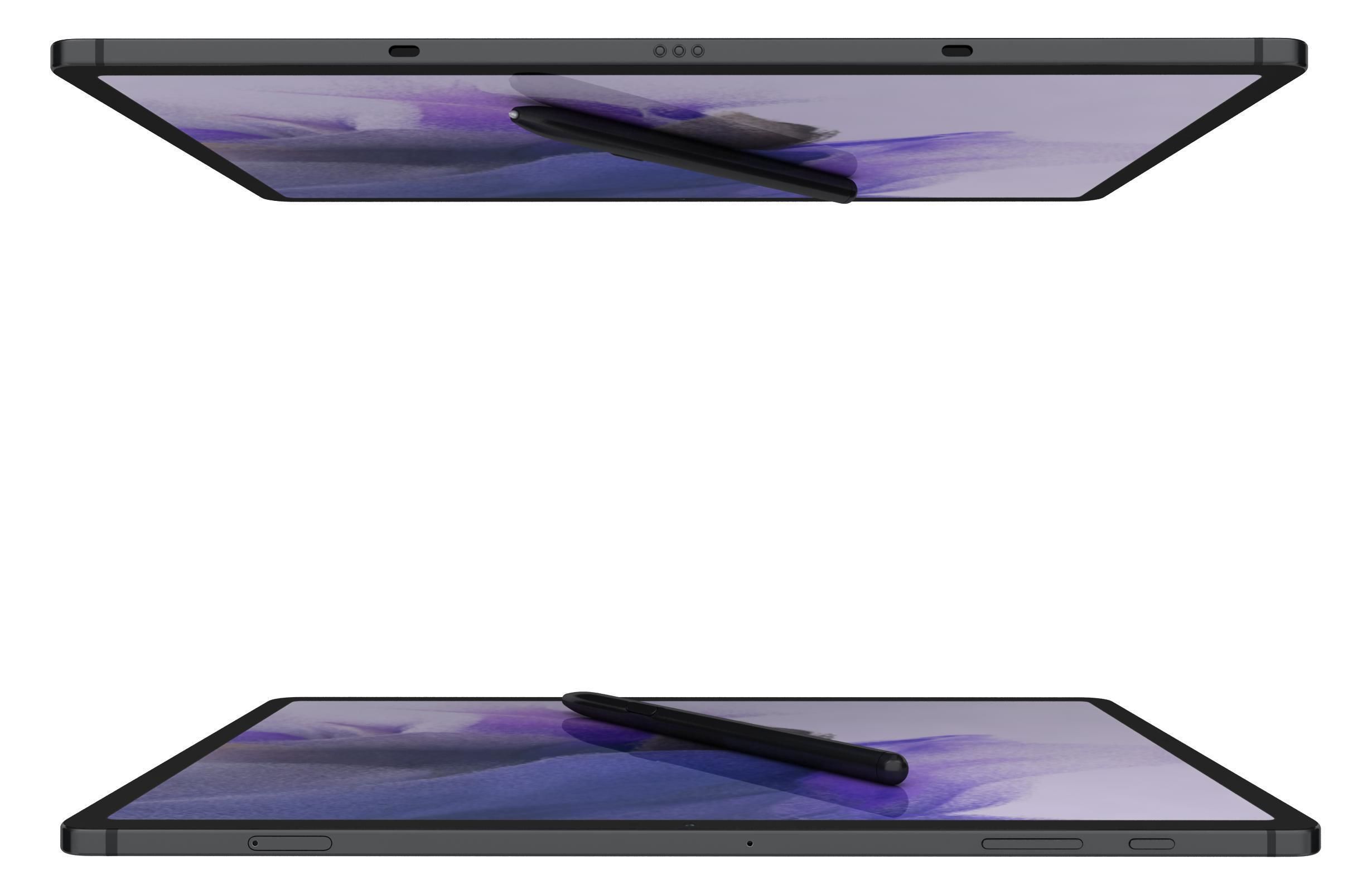 Samsung Galaxy Tab S7 FE Black 3D model_7