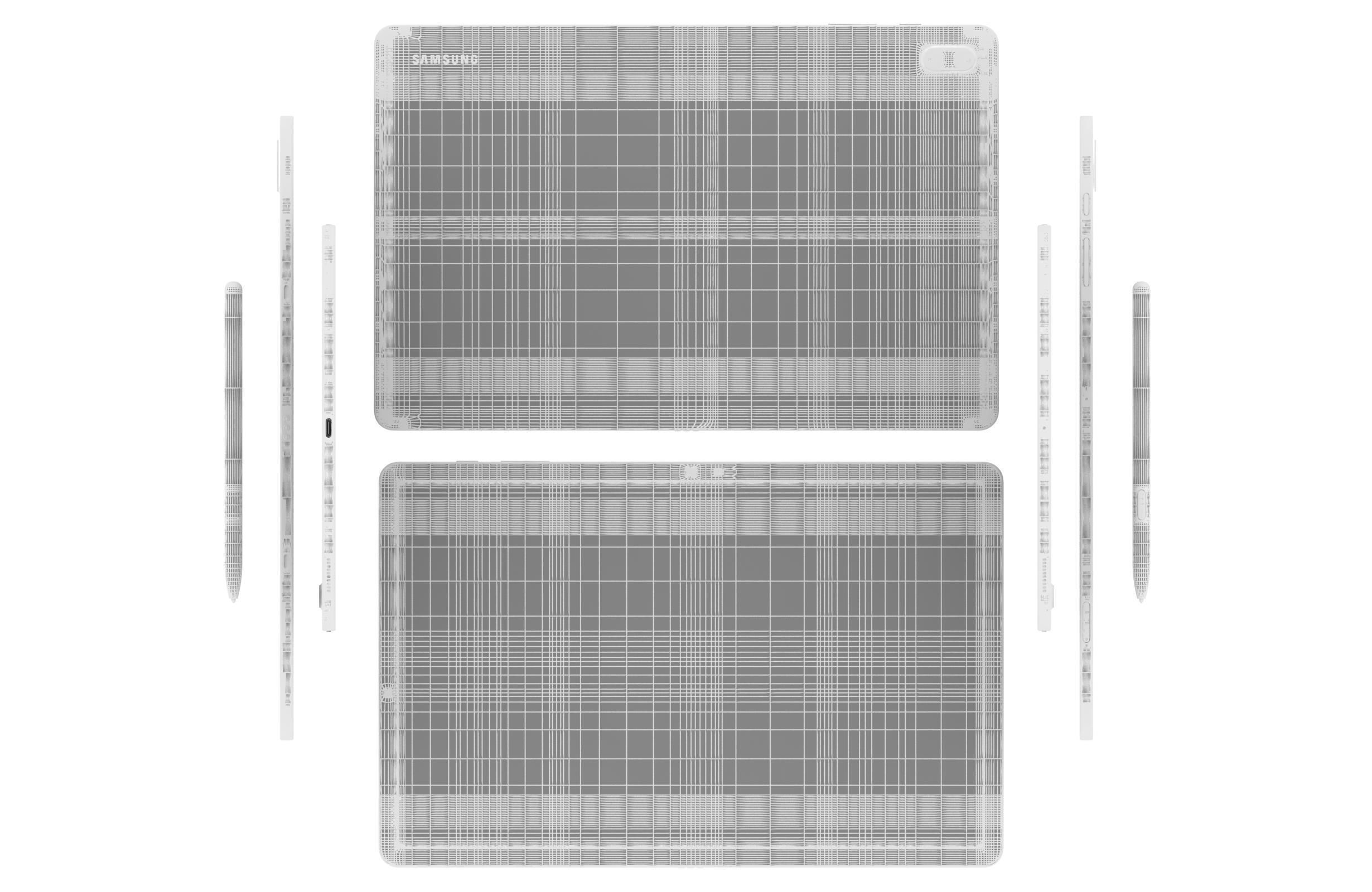 Samsung Galaxy Tab S7 FE Black 3D model_17