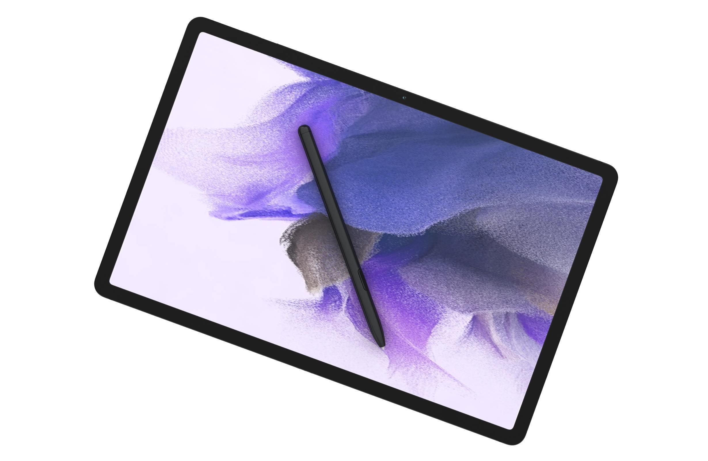 Samsung Galaxy Tab S7 FE Black 3D model_8