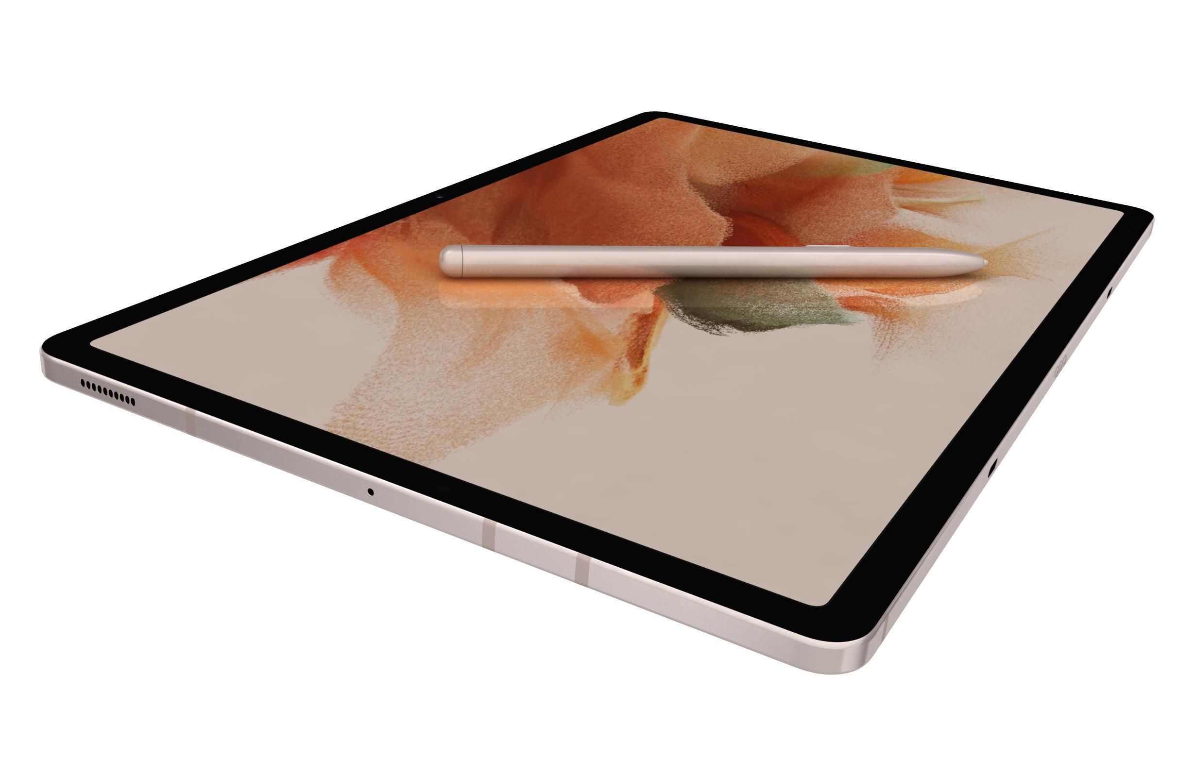 Samsung Galaxy Tab S7 FE Pink 3D model_14