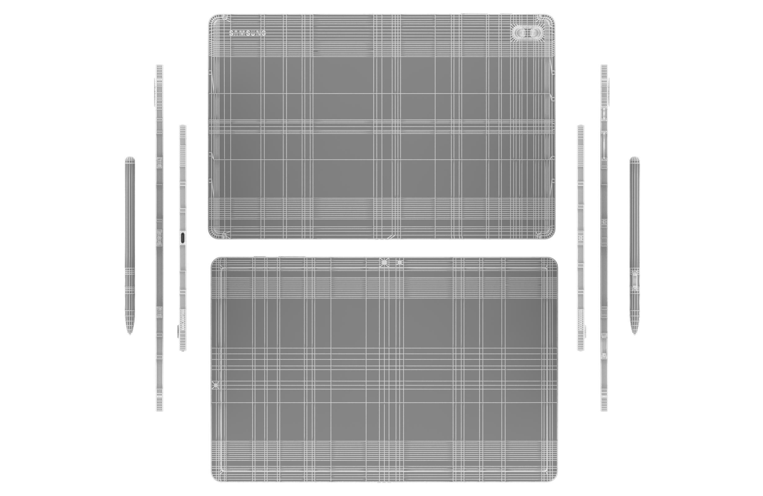 Samsung Galaxy Tab S7 FE Pink 3D model_16