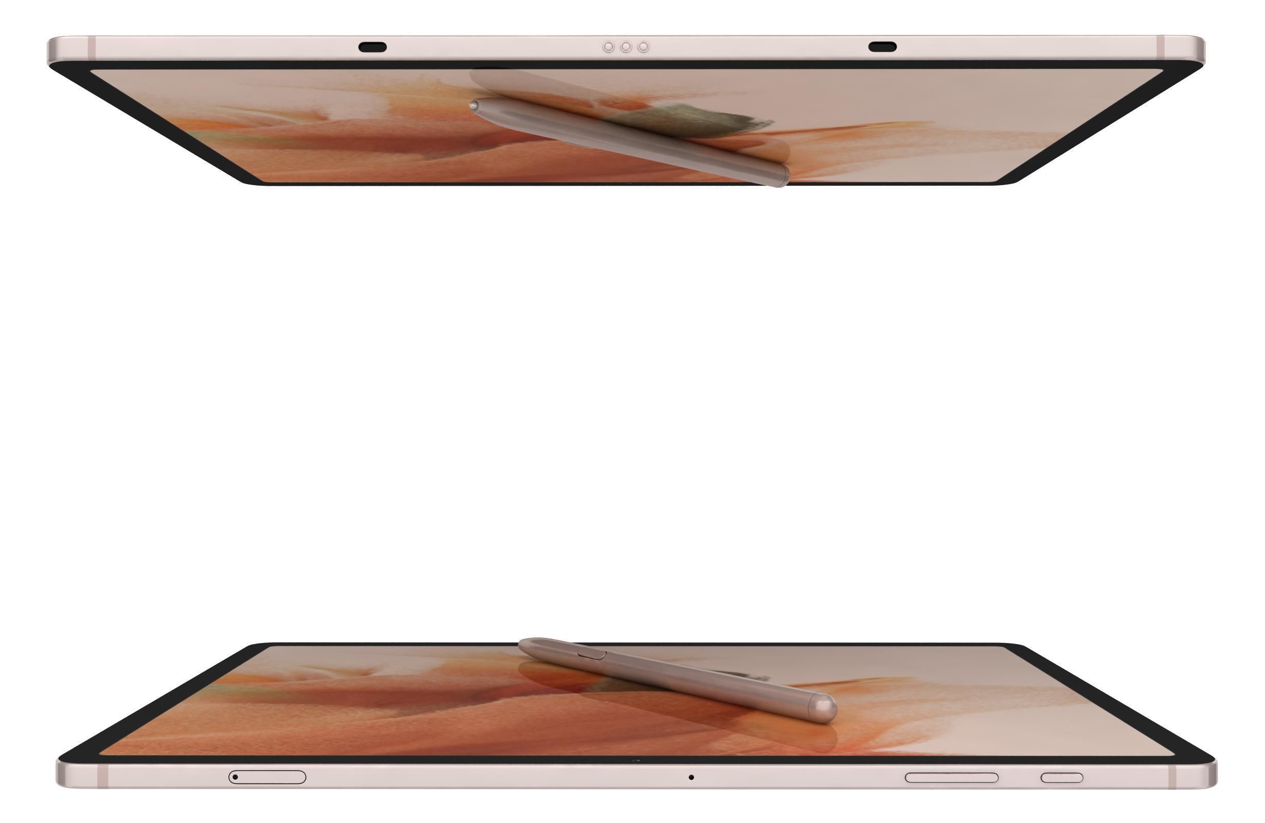 Samsung Galaxy Tab S7 FE Pink 3D model_8