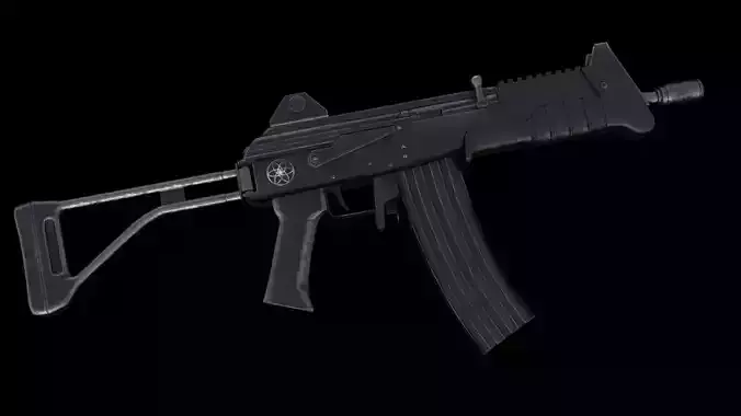 Imi galil mar microgalil Low-poly 3D model