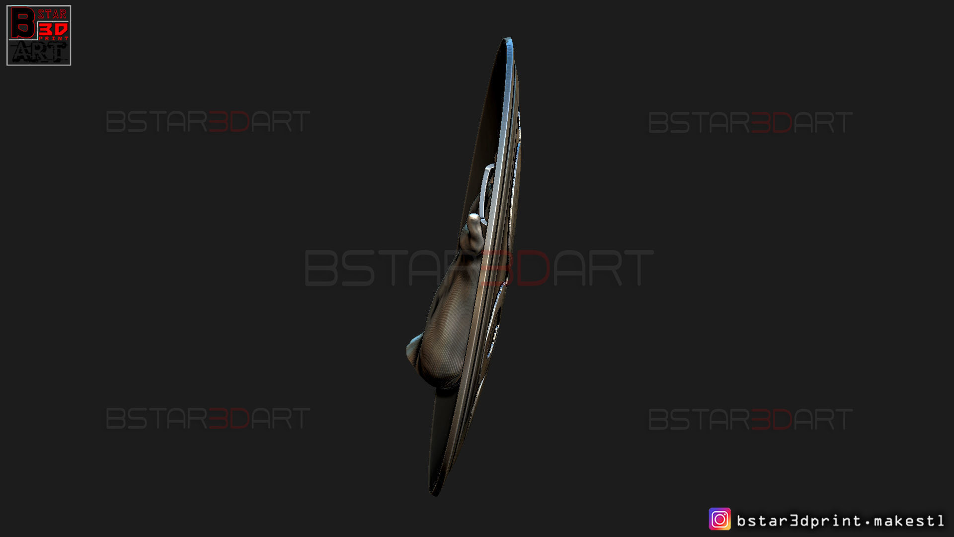 The Shield Hydra captain America - Hail Hydra - Marvel comics 3D print model_16