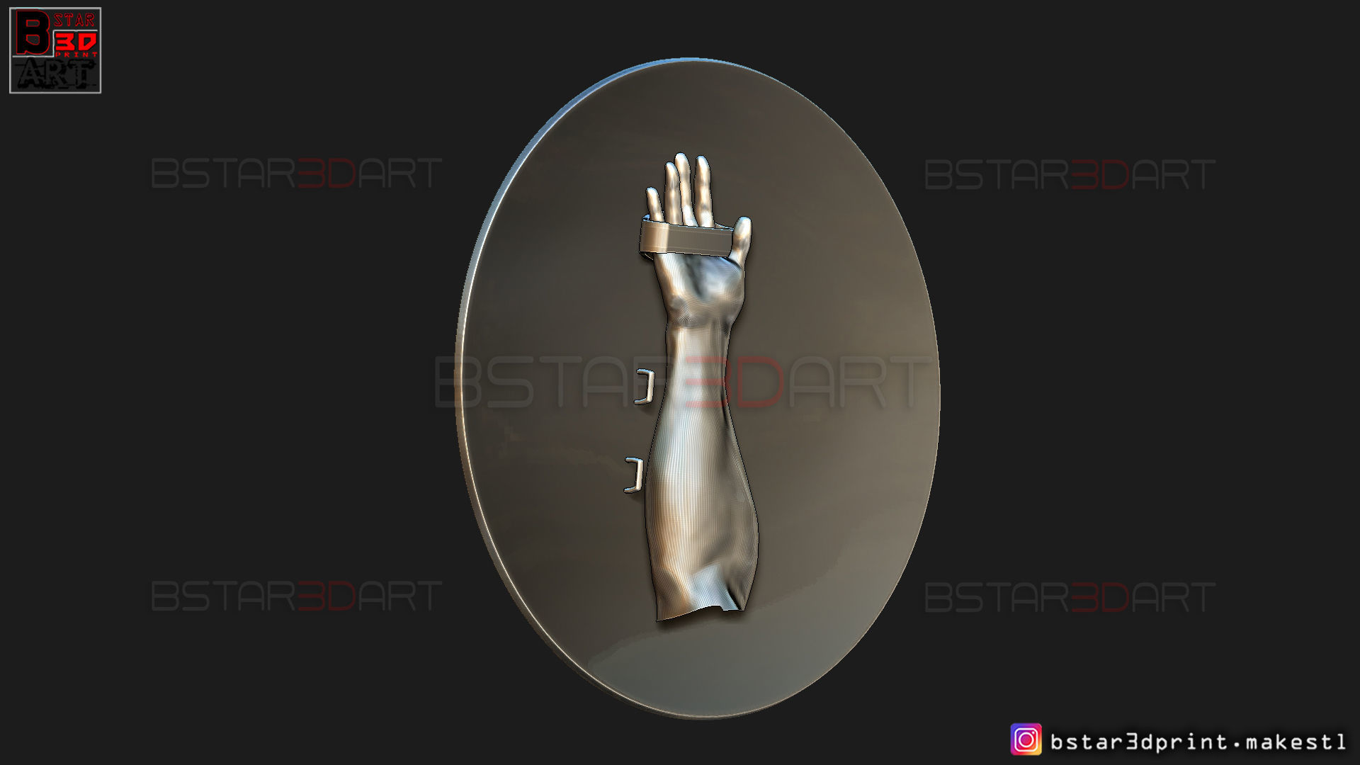 The Shield Hydra captain America - Hail Hydra - Marvel comics 3D print model_14