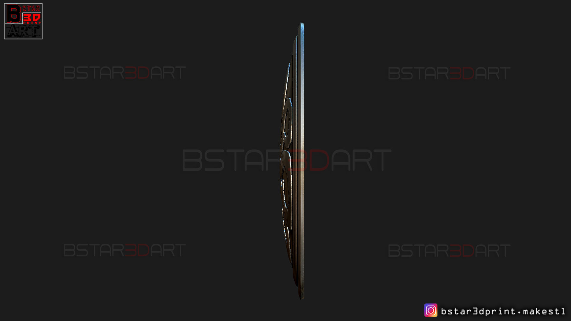 The Shield Hydra captain America - Hail Hydra - Marvel comics 3D print model_13