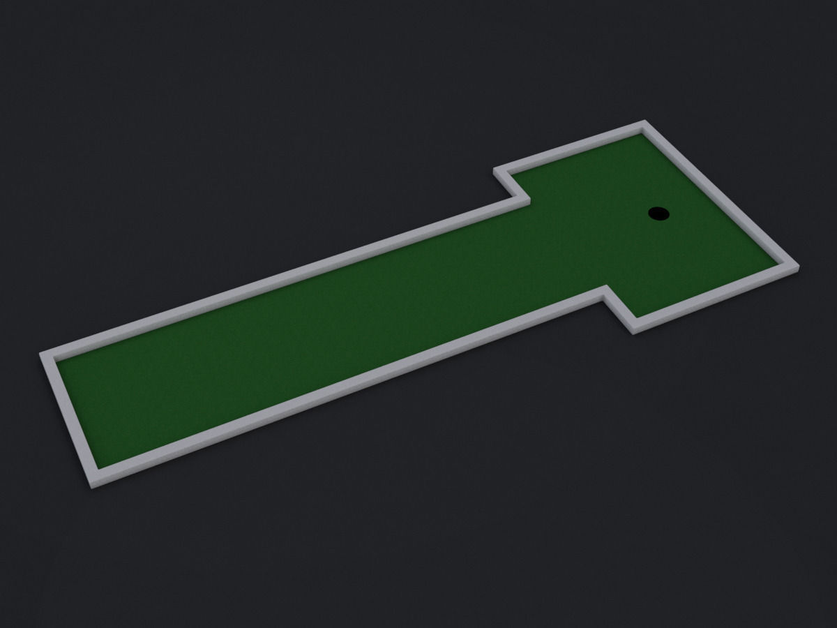 Minigolf  3D model_1