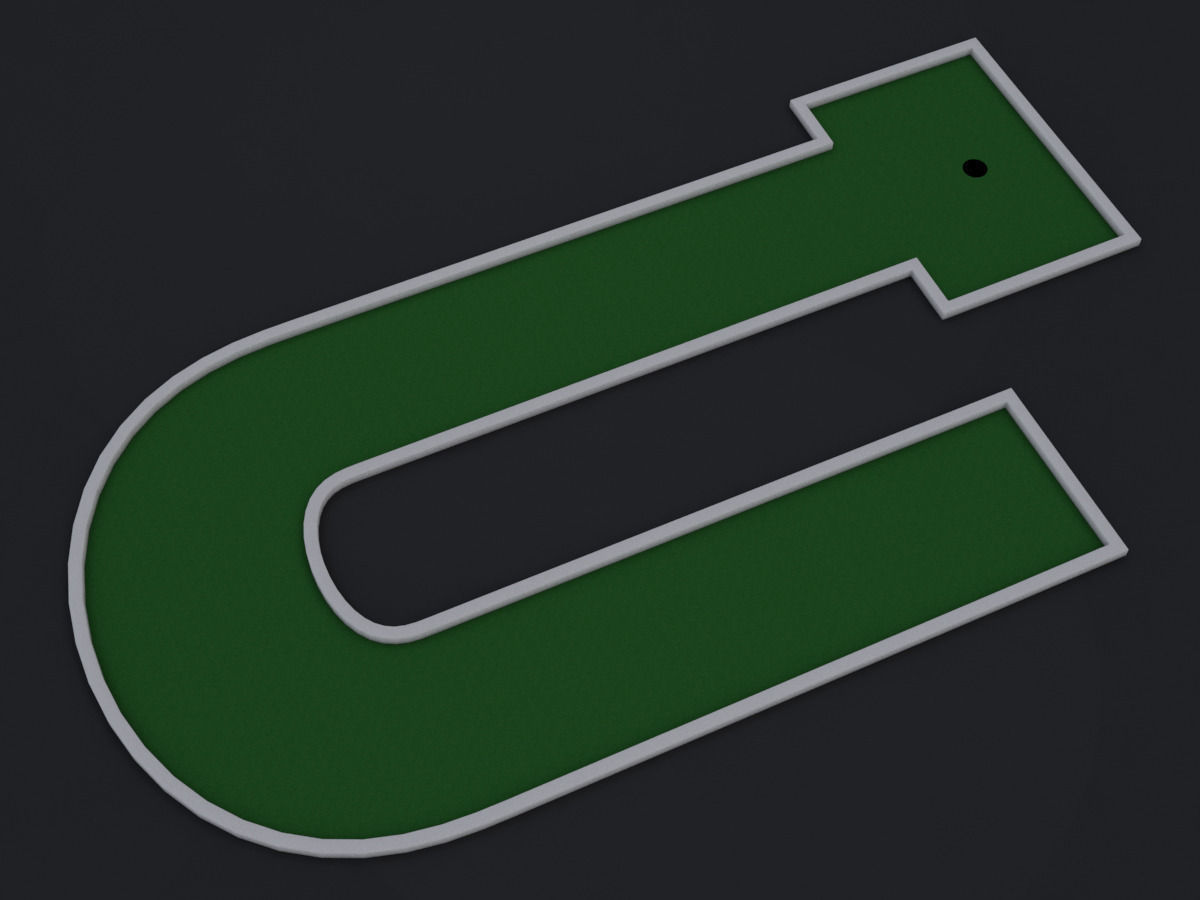 Minigolf  3D model_15