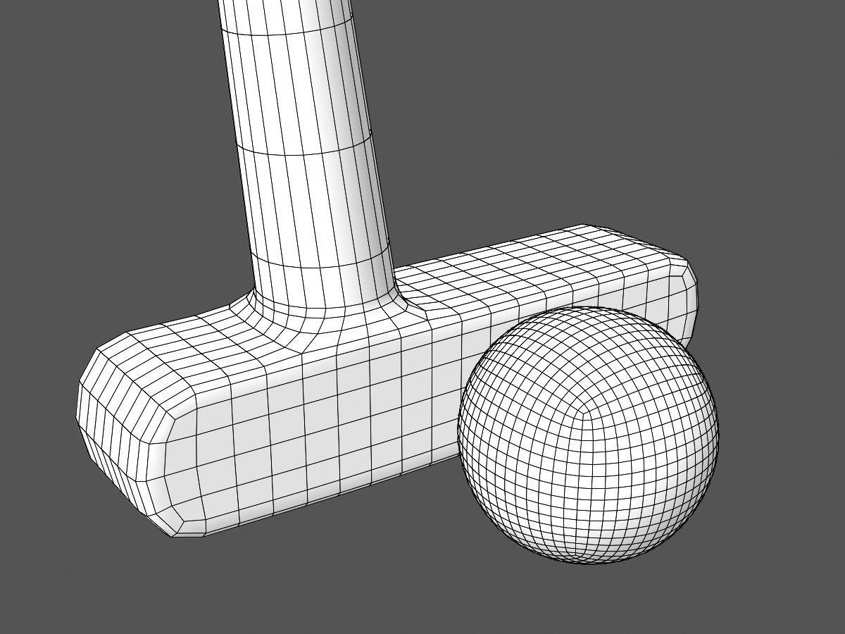 Minigolf  3D model_23