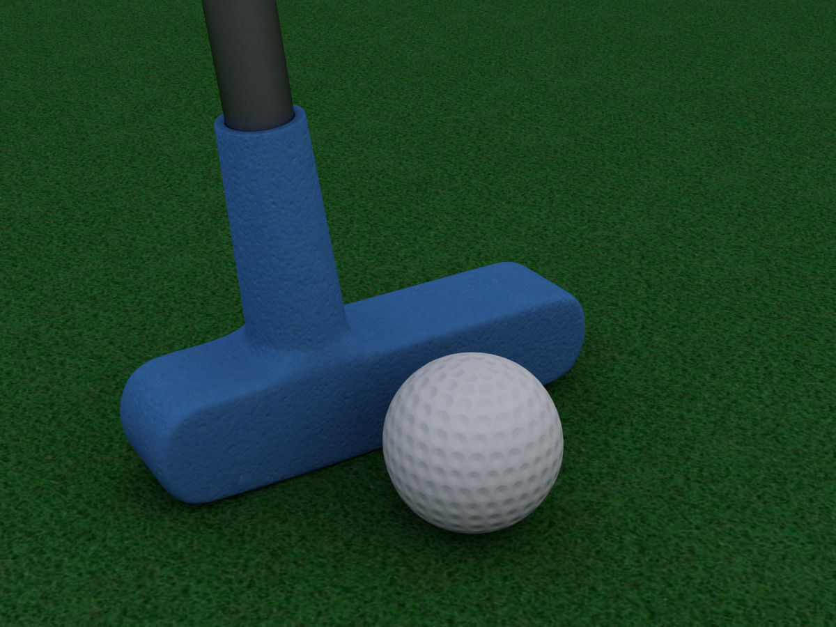 Minigolf  3D model_22