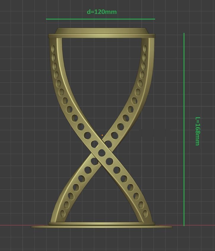 general plastic pen holders  3D print model_1