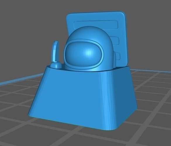 Keycap Among Us Impostor 3D print model