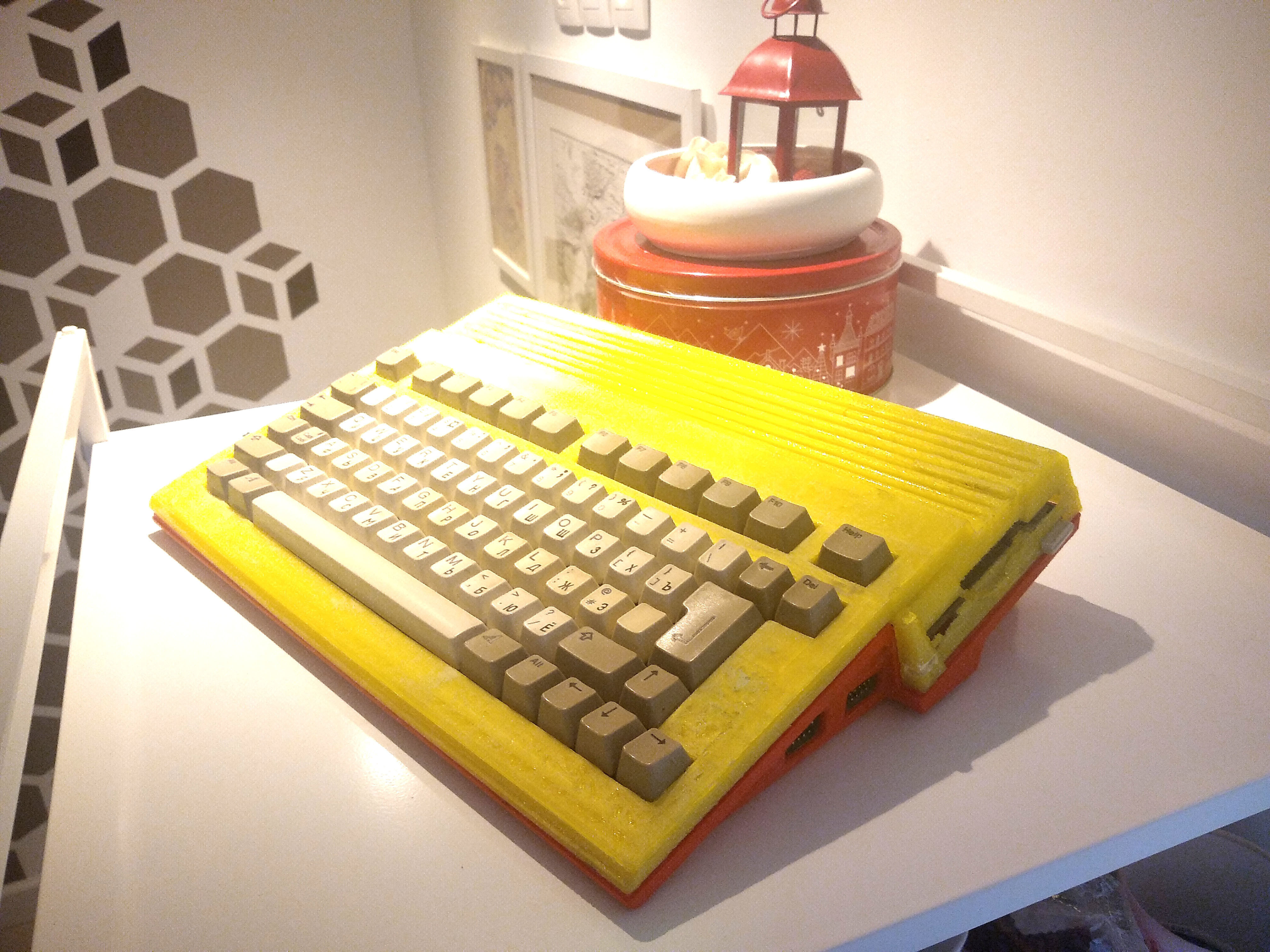 Commodore Amiga 600 enclosure 3d print model 3D print model_16