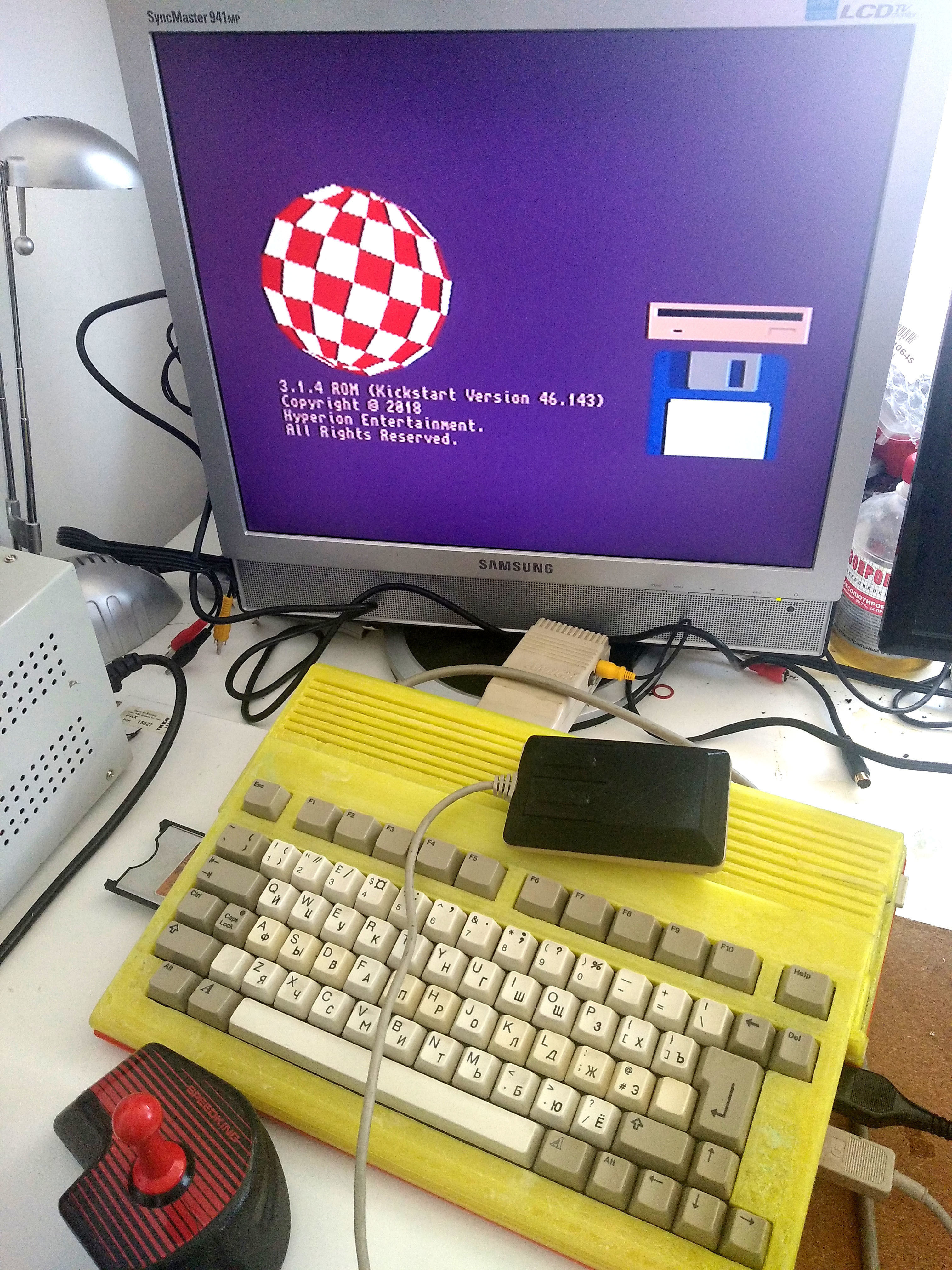 Commodore Amiga 600 enclosure 3d print model 3D print model_18