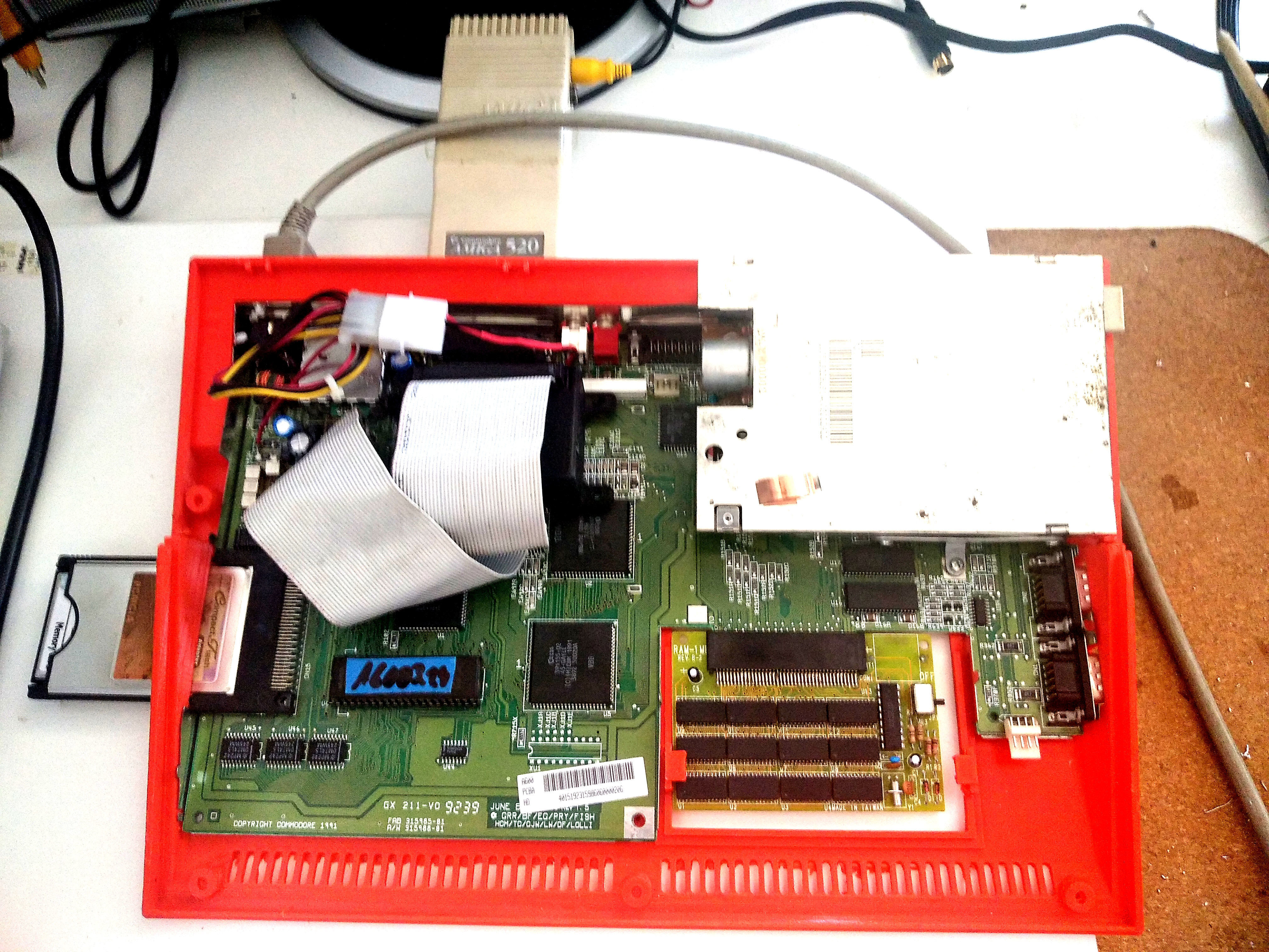 Commodore Amiga 600 enclosure 3d print model 3D print model_17
