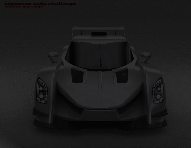 Tosa LMP car - Supercarbodychallenge Free 3D model_2