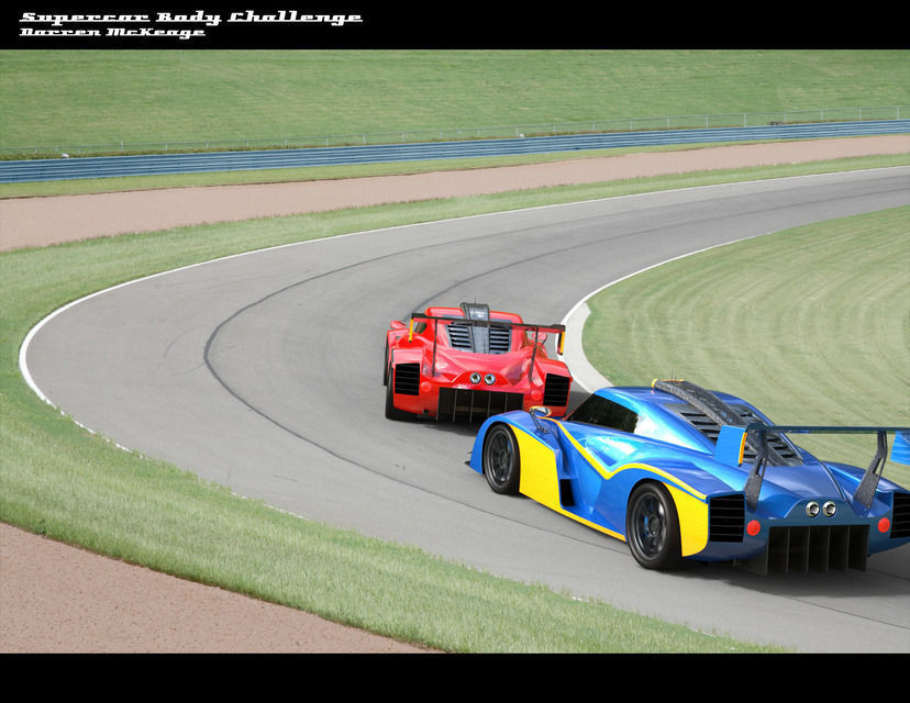 Tosa LMP car - Supercarbodychallenge Free 3D model_8