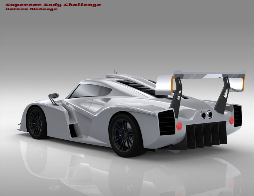 Tosa LMP car - Supercarbodychallenge Free 3D model_15