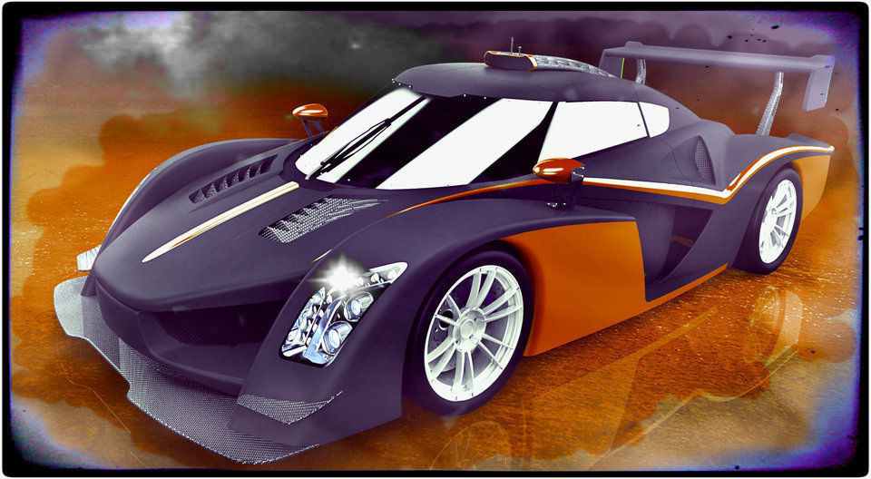 Tosa LMP car - Supercarbodychallenge Free 3D model_1