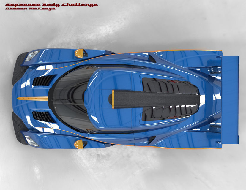 Tosa LMP car - Supercarbodychallenge Free 3D model_9