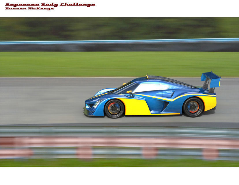 Tosa LMP car - Supercarbodychallenge Free 3D model_13