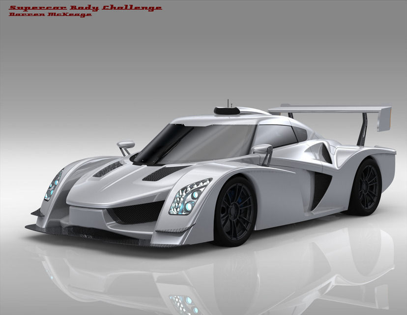 Tosa LMP car - Supercarbodychallenge Free 3D model_14