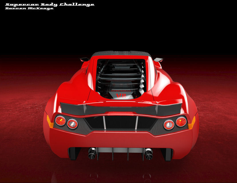 Tosa Street car - Supercarbodychallenge Free 3D model_14