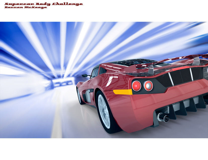 Tosa Street car - Supercarbodychallenge Free 3D model_15