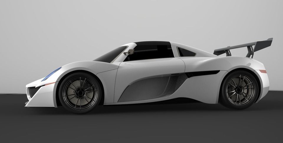 Tosa Street car - Supercarbodychallenge Free 3D model_16