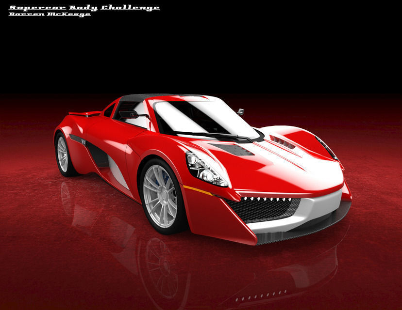 Tosa Street car - Supercarbodychallenge Free 3D model_6