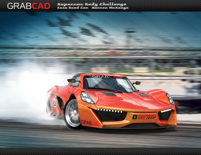 Tosa Street car - Supercarbodychallenge Free 3D model_5