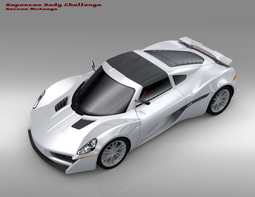 Tosa Street car - Supercarbodychallenge Free 3D model_13