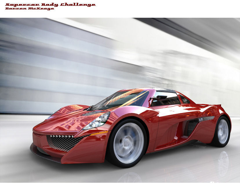 Tosa Street car - Supercarbodychallenge Free 3D model_7