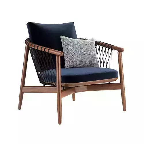 Crosshatch Lounge Chair by Herman Miller 3D model