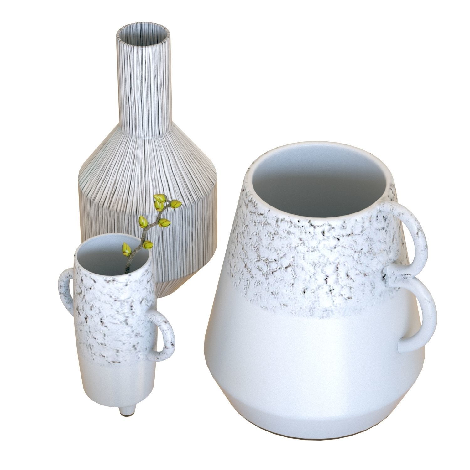 Crate and Barrel Lyman Fremont and Caldwell 3D model_5