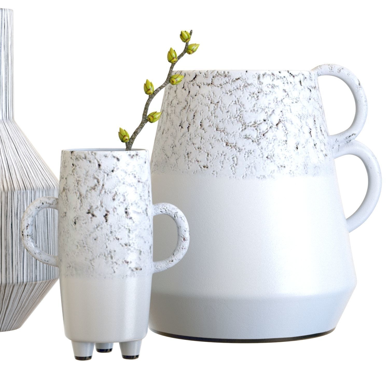 Crate and Barrel Lyman Fremont and Caldwell 3D model_7