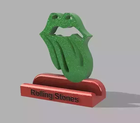 STAND PHONE ROLLING STONES Phone Cases 3D print model