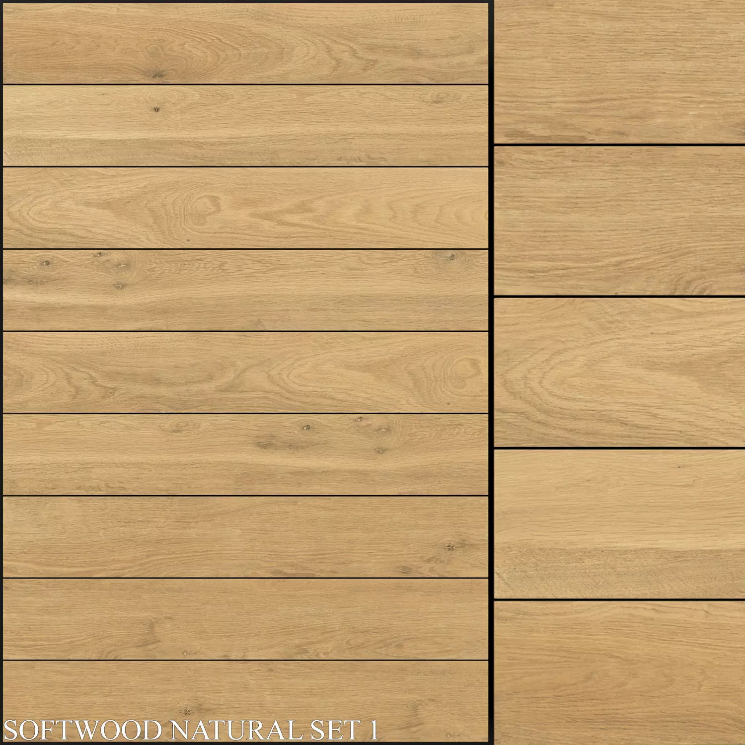 Decovita Softwood Natural 200x1200 Set 1 3D model_0