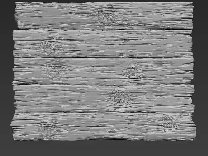 Wooden planks for statue work