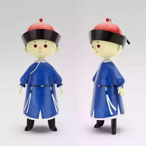 Boy figurine 3D print